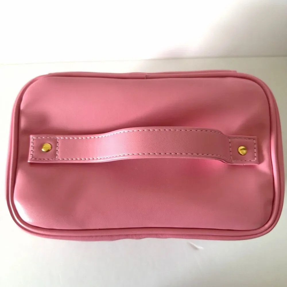 Jeffree Star Cosmetics Pink Travel Skincare Makeup Bag Case Discontinued NWT